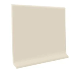 Flexco Almond 4-in X 1440-in Vinyl Floor Base