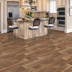 Congoleum ArmorCore UR Farmhouse Timber 12-ft W Cut-to-Length Honeycomb Wood Look Low-Gloss Finish Sheet Vinyl