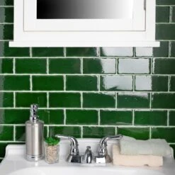 Merola Tile Novecento Verdin 2-1/2 In. X 5-1/8 In. Ceramic Subway Wall Tile (6.16 Sq. Ft. / Case) -Flooring Store 02a7a7b671da6ca370db0928ff14875b 1800x1800