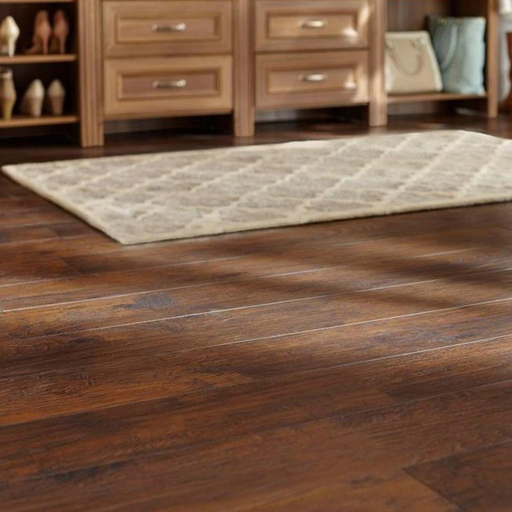 TrafficMASTER Hand Scraped Saratoga Hickory 7 Mm Thick X 7-2/3 In. Wide X 50-5/8 In. Length Laminate Flooring (24.17 Sq. Ft. / Case) 2 TrafficMASTER Hand Scraped Saratoga Hickory 7 Mm Thick X 7-2/3 In. Wide X 50-5/8 In. Length Laminate Flooring (24.17 Sq. Ft. / Case) - Image 2