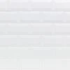 Ivy Hill Tile Essential White Beveled 3 In. X 6 In. X 6mm Polished Ceramic Subway Wall Tile (10.76 Sq. Ft./case)