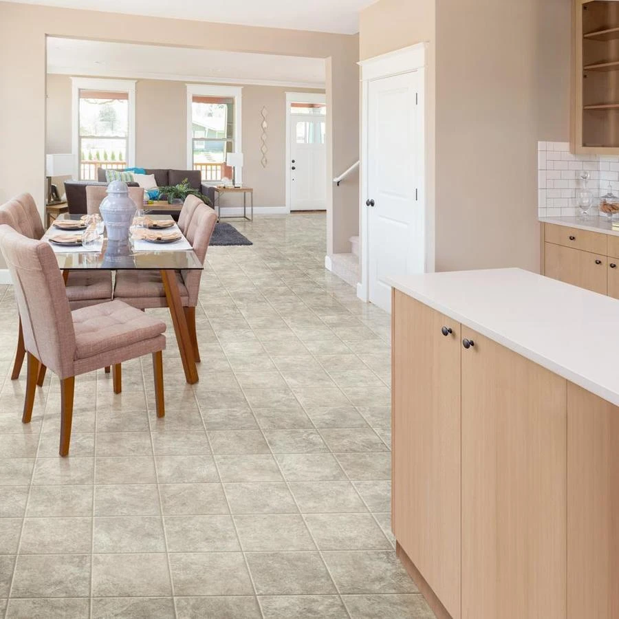 Congoleum ArmorCore Pro UR Santa Fe 12-ft W Cut-to-Length Light Breeze Stone Look Low-Gloss Finish Sheet Vinyl 1 Congoleum ArmorCore Pro UR Santa Fe 12-ft W Cut-to-Length Light Breeze Stone Look Low-Gloss Finish Sheet Vinyl