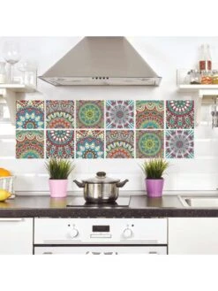 Topumt 6Pcs Kitchen Bathroom Floor Simulation Wall Tile Waterproof Wallpaper Wall Stickers DIY Home Decoration -Flooring Store 105d5ec0 330b 4a26 9cc5 f798aa40310d 1.c1cee5cbf10c62efad224c49d8d3e236 1800x1800