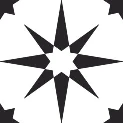 FloorPops Black 12-in X 12-in Water Resistant Peel And Stick Vinyl Tile Flooring (20-sq Ft)