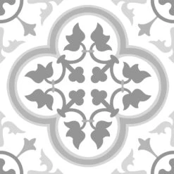 FloorPops Grey 12-in X 12-in Water Resistant Peel And Stick Vinyl Tile Flooring (20-sq Ft)