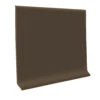 Flexco Chocolate 6-in X 48-in Vinyl Floor Base