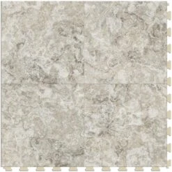 Perfection Floor Tile Breccia Collection Breccia Machiato/Satin 20-in X 20-in Water Resistant Interlocking Luxury Flooring (16.7-sq Ft) -Flooring Store 14864210 8c072a2c 54f9 48a5 a7e2 d55b3fde062b 1800x1800