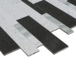 Bond Tile Easy Luxe Metalway Gray 11.81 In. X 11.81 In. SPC Peel And Stick Tile (0.96 Sq. Ft. / Sheet) -Flooring Store 151d2516 37ad 4490 b003 5acf7c0e30d6.c5240d36201d45abe812d59d16835b91 1800x1800