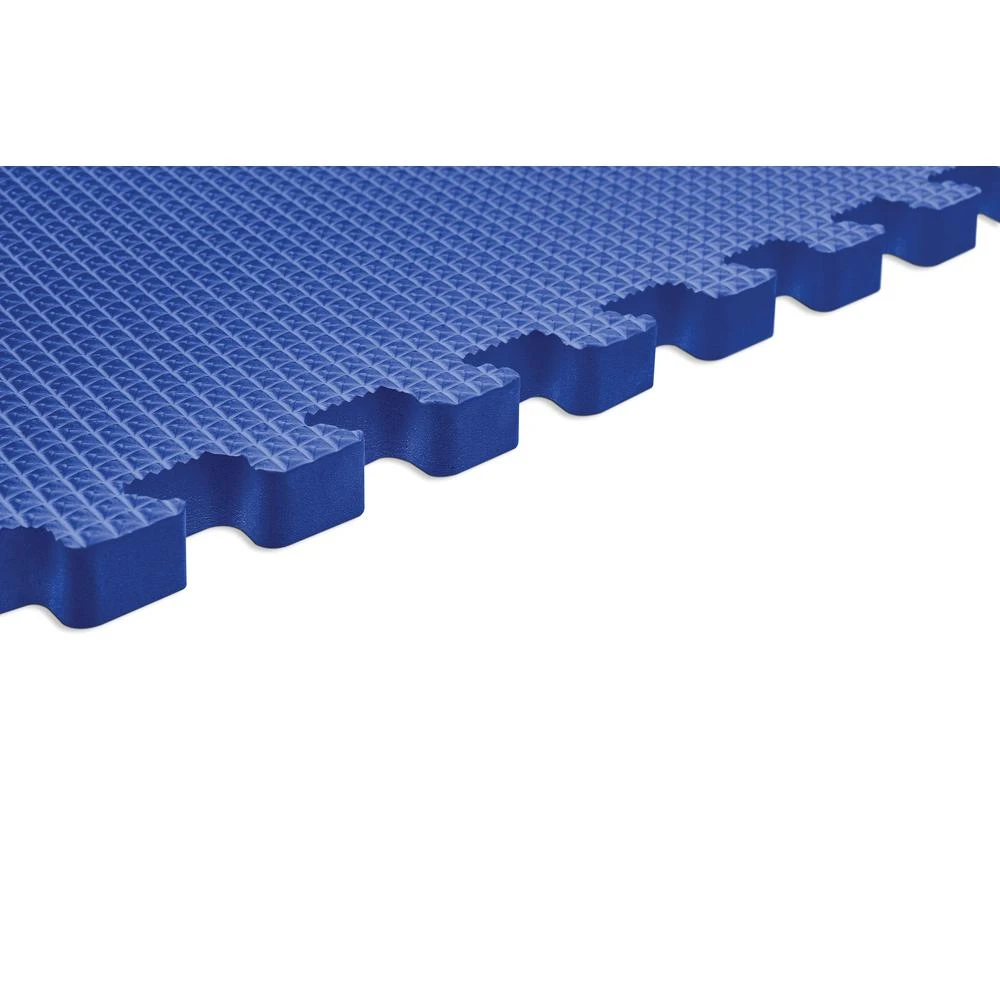 Norsk Blue 24 In. X 24 In. X 0.79 In. Foam Interlocking Reversible Mat (4-Pack) 3 Norsk Blue 24 In. X 24 In. X 0.79 In. Foam Interlocking Reversible Mat (4-Pack) - Image 3