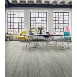 SMARTCORE Pro 8-Piece 12-in X 24-in Moonlight Mist Interlocking Vinyl Tile