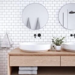 Crystiles 12"x12" Subway White Vinyl Peel And Stick Backsplash Tile, Pro Series Thicker Version, 4-Sheet Pack -Flooring Store 1e71f22c faa1 460f 8211 a8c0af847b41.4ae23ac380a5d891ff82c182907ea146 1800x1800