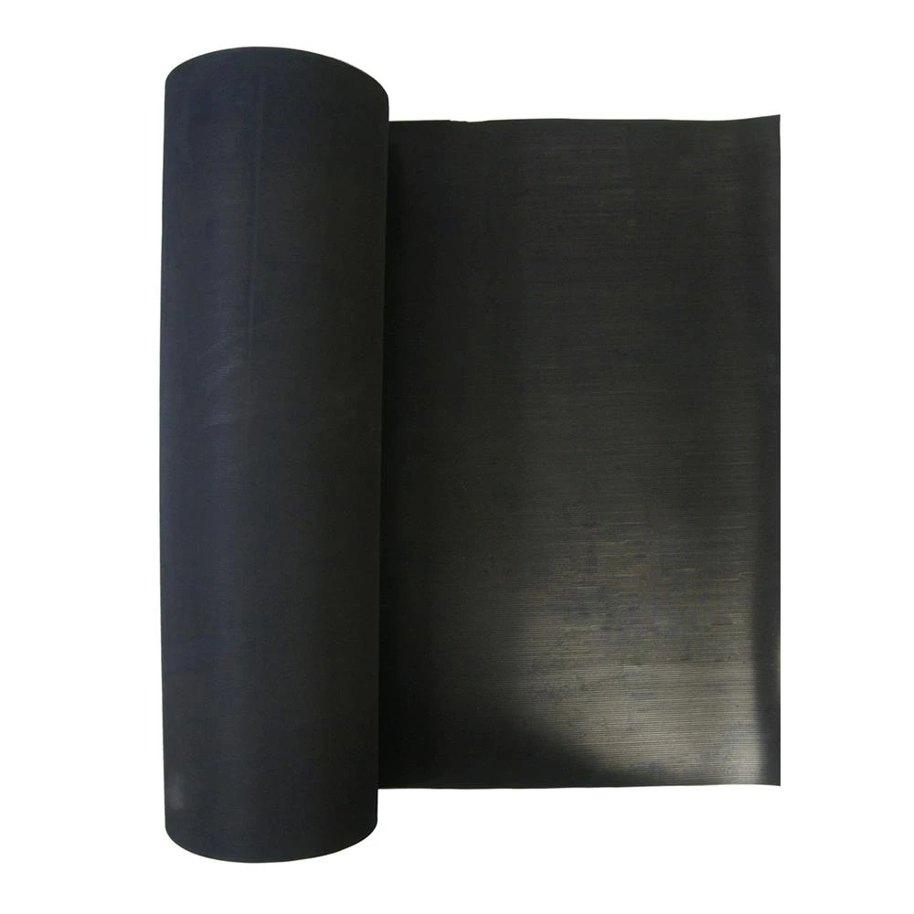 Rubber-Cal Corrugated Fine Rib 1/8 In. X 4 Ft. X 4 Ft. Rubber Runner 3 Rubber-Cal Corrugated Fine Rib 1/8 In. X 4 Ft. X 4 Ft. Rubber Runner - Image 3
