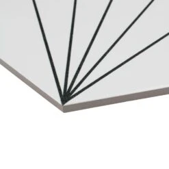 Merola Tile Aster Hex Blanco Encaustic 8-5/8 In. X 9-7/8 In. Porcelain Floor And Wall Tile (11.56 Sq. Ft. / Case) 18 Merola Tile Aster Hex Blanco Encaustic 8-5/8 In. X 9-7/8 In. Porcelain Floor And Wall Tile (11.56 Sq. Ft. / Case) -Flooring Store 2a4b0171faa2d388cf899f2e00ae4283 1800x1800