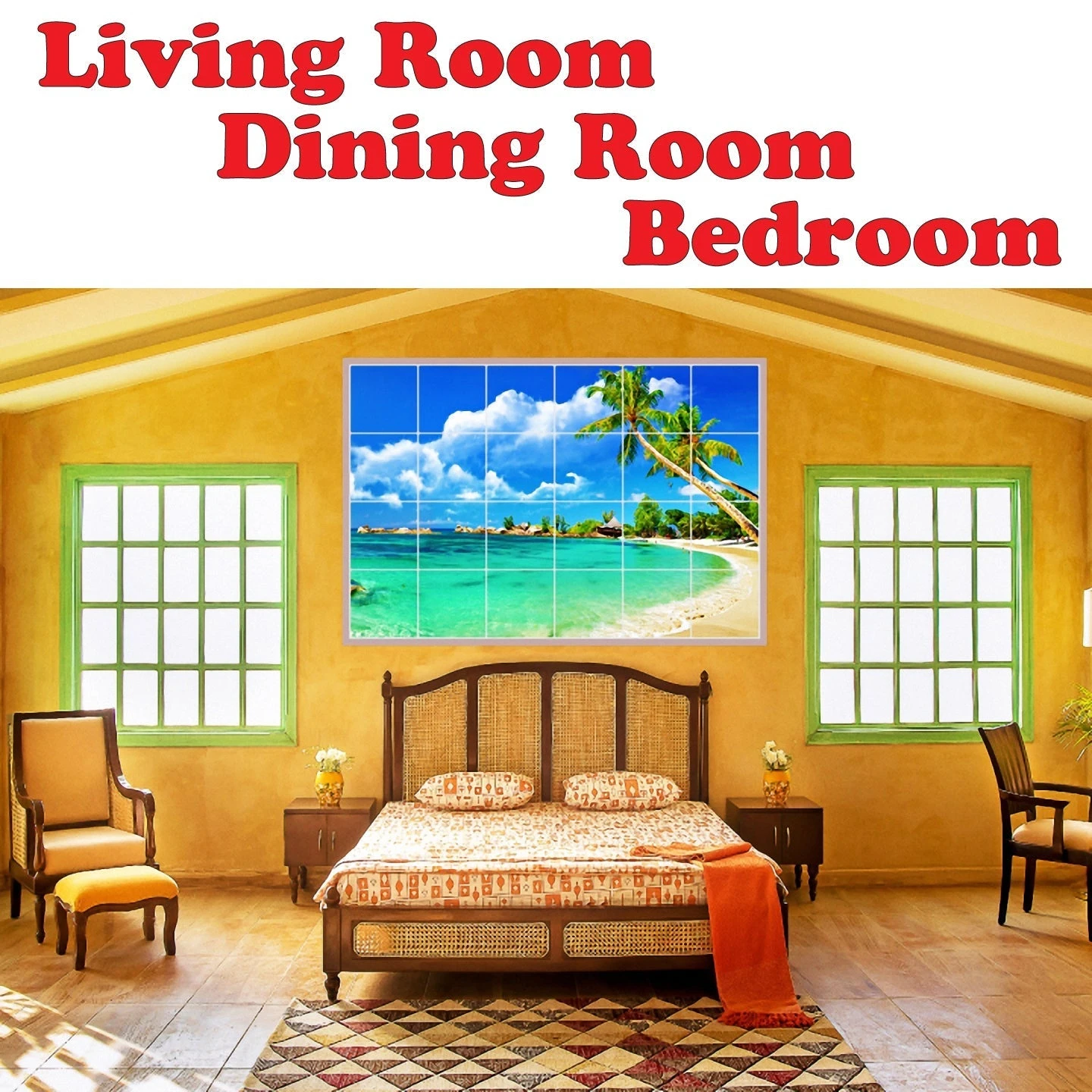 Lake Ceramic Tile Mural Kitchen Backsplash Bathroom Shower, 400762-M64 2 Lake Ceramic Tile Mural Kitchen Backsplash Bathroom Shower, 400762-M64 - Image 2