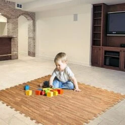 9-Piece Set: HemingWeigh Printed Wood Grain Interlocking Foam Floor Puzzle Mats 7 9-Piece Set: HemingWeigh Printed Wood Grain Interlocking Foam Floor Puzzle Mats -Flooring Store 2d9eb275 d7e4 4f22 8a30 2ecf2289cead.fa41e18535a37201e036979d877615c6 1800x1800