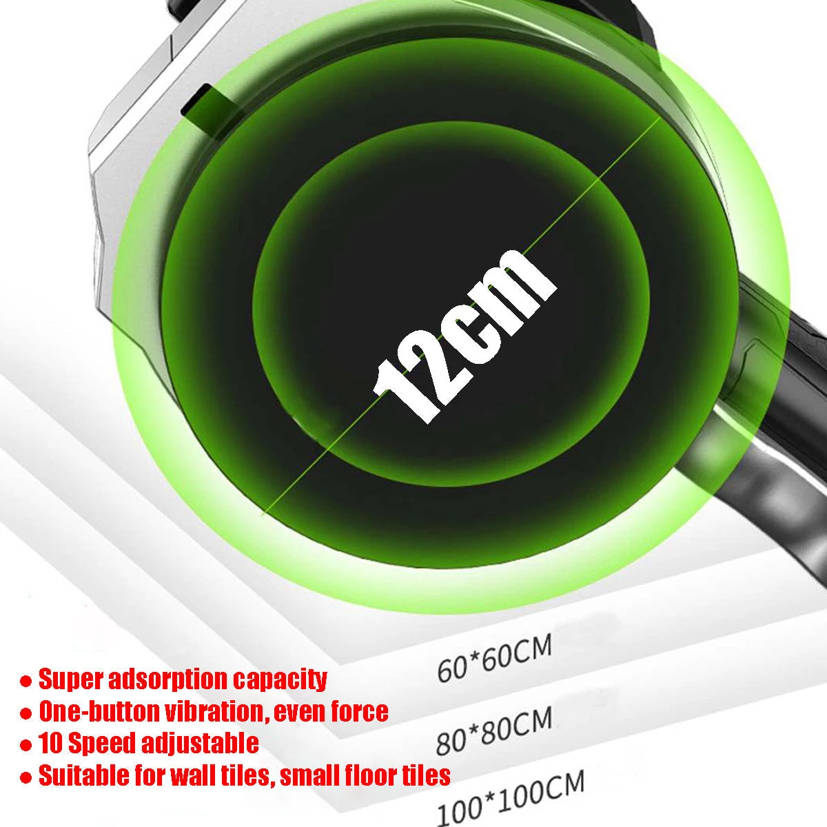 1000W 12000r/min Handheld Automatic Tile Vibrator Professional Tile Leveling Machine Auto Wall Floor Leveler Tool 7 1000W 12000r/min Handheld Automatic Tile Vibrator Professional Tile Leveling Machine Auto Wall Floor Leveler Tool - Image 7