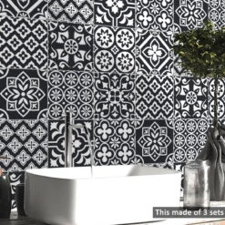 Goory 10 Pcs Moroccan Style Tile Sticker Backsplash Peel & Stick Kitchen Tile Decal, 8x8 Inches. 14 Goory 10 Pcs Moroccan Style Tile Sticker Backsplash Peel & Stick Kitchen Tile Decal, 8x8 Inches. -Flooring Store 2f93d633 4864 4449 bf0e d83112a9cde4.45ec57490de52d38d2f845266a1efa24 1800x1800