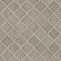 MSI Dove Gray Arabesque 10-1/2 In. X 15-1/2 In. X 8 Mm Glossy Ceramic Mesh-Mounted Mosaic Wall Tile (11.7 Sq. Ft. / Case) 19 MSI Dove Gray Arabesque 10-1/2 In. X 15-1/2 In. X 8 Mm Glossy Ceramic Mesh-Mounted Mosaic Wall Tile (11.7 Sq. Ft. / Case) -Flooring Store 333915551bc521d03b0ca41f5248ecf0 bdde96bf 0711 4af9 a855 7666857c58ae 1800x1800