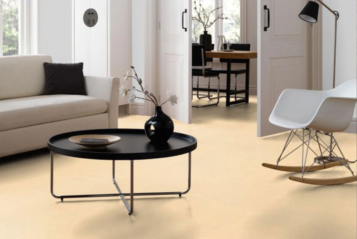 FORBO Marmoleum Click CinchLoc 12"x36" Plank 7 Planks/20.34 Sf 2 FORBO Marmoleum Click CinchLoc 12"x36" Plank 7 Planks/20.34 Sf - Image 2