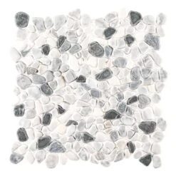 Jeffrey Court Carrara River Rocks 11.625 In. X 11.625 In. X 10.5 Mm Marble Mosaic Floor And Wall Tile 7 Jeffrey Court Carrara River Rocks 11.625 In. X 11.625 In. X 10.5 Mm Marble Mosaic Floor And Wall Tile -Flooring Store 35e91414fe2849be8d1bee4e9a2b2447 1800x1800