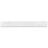 Bond Tile Elegant Bianco 3 In. X 24 In. Matte Porcelain Bullnose Tile