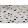 Daltile Snow Illusion 2-5/8 In. X 12 In. Marble Decorative Accent Wall Tile (0.2188 Sq. Ft./ Piece)