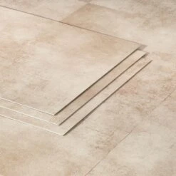 Artmore Tile Loseta Concreto Beige 18-in X 36-in Waterproof Luxury Flooring (36-sq Ft)