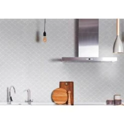 MSI Retro Gray Scallop 13.19 In. X 11.22 In. X 6mm Glossy Porcelain Mesh-Mounted Mosaic Tile (13.65 Sq. Ft. / Case) -Flooring Store 4398df638682669c4dc6bbfd7bd2131f 1800x1800