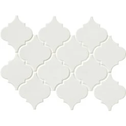 MSI Dove Gray Arabesque 10-1/2 In. X 15-1/2 In. X 8 Mm Glossy Ceramic Mesh-Mounted Mosaic Wall Tile (11.7 Sq. Ft. / Case) 18 MSI Dove Gray Arabesque 10-1/2 In. X 15-1/2 In. X 8 Mm Glossy Ceramic Mesh-Mounted Mosaic Wall Tile (11.7 Sq. Ft. / Case) -Flooring Store 44fb15dc2549ee2a8e75252956e55acb 1800x1800