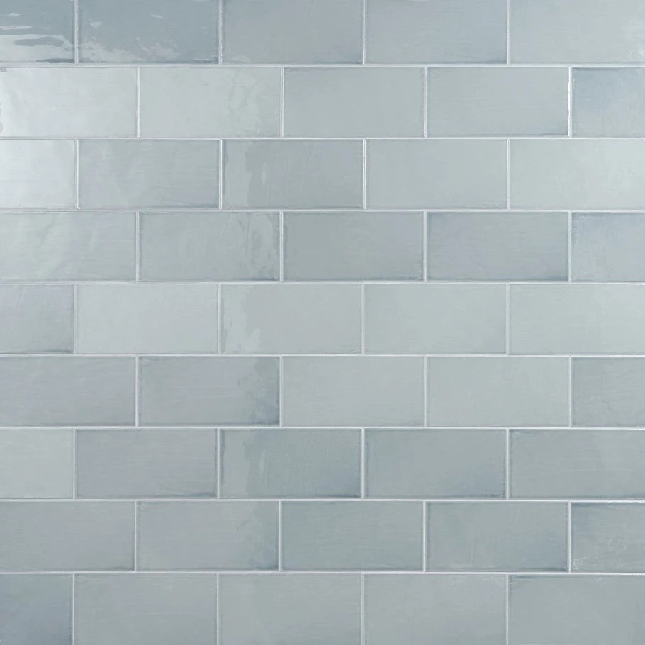 Bond Tile Thames Blue 5 In. X 10 In. Glazed Ceramic Wall Tile (28 Pieces 10.76 Sq. Ft. / Box) 1 Bond Tile Thames Blue 5 In. X 10 In. Glazed Ceramic Wall Tile (28 Pieces 10.76 Sq. Ft. / Box)