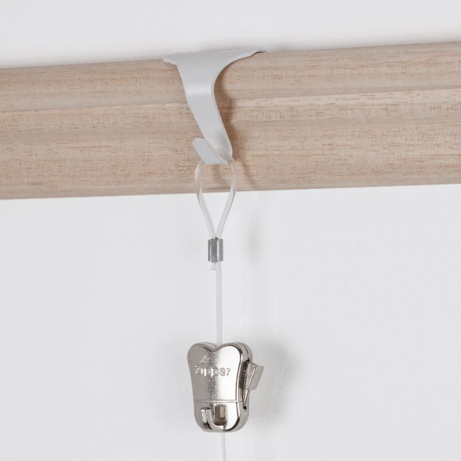 10 Pack SHADES Molding Hook Kit With Perlon Cord And Zipper (White, 59" Perlon Cord) 6 10 Pack SHADES Molding Hook Kit With Perlon Cord And Zipper (White, 59" Perlon Cord) - Image 6