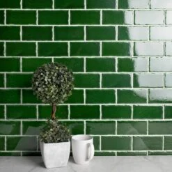 Merola Tile Novecento Verdin 2-1/2 In. X 5-1/8 In. Ceramic Subway Wall Tile (6.16 Sq. Ft. / Case) -Flooring Store 4844ac8dd9d9678c690d7d6f587fef8a 1800x1800