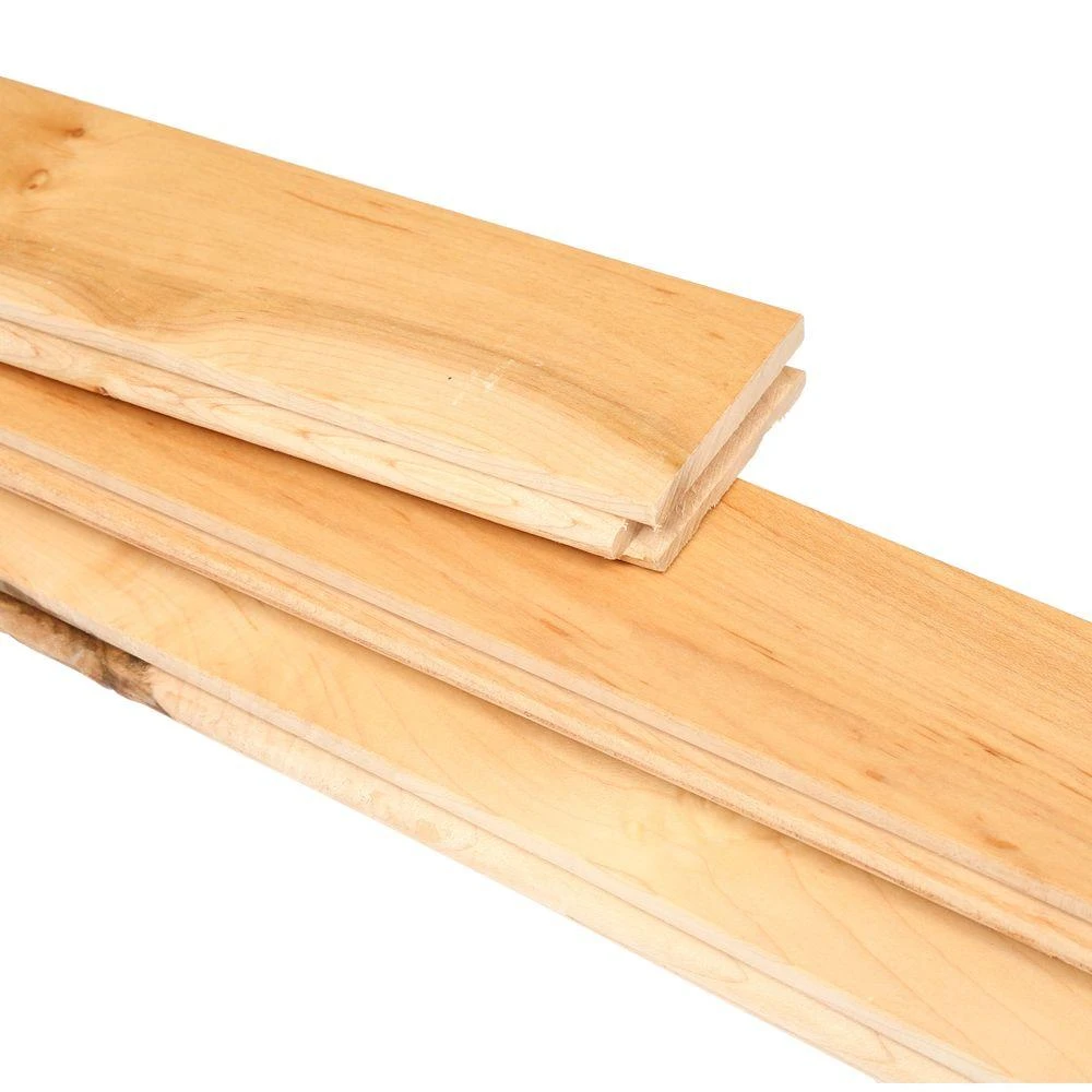 Bruce Natural Maple 3/4 In. Thick X 2-1/4 In. Wide X Varying Length Solid Hardwood Flooring (20 Sq. Ft. / Case) 5 Bruce Natural Maple 3/4 In. Thick X 2-1/4 In. Wide X Varying Length Solid Hardwood Flooring (20 Sq. Ft. / Case) - Image 5