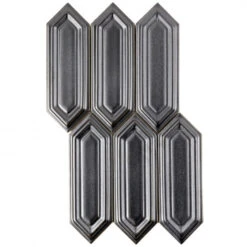 Divine Gunmetal Hexagon 9.5 In. X 15.5 In. Glazed Ceramic Mosaic Tile (1.02 Sq. Ft. / Sheet) -Flooring Store 5208405b dca8 4531 a728 037c2545b14c.7069a93f5c6cf14c15369da1dbc24baf 1800x1800