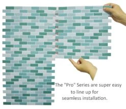 Crystiles Black, Deep Grey And Brushed Silver 12 In. X 12 In. Peel And Stick Vinyl Wall Tile Backsplash, "Pro" Series Thicker Version (4-Pack) -Flooring Store 53381df5 bcdd 49bc a9a7 59566f224f01 2.daeb6e2a962968fd37c3b1ea62ed692f 1800x1800