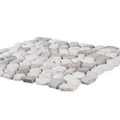 Jeffrey Court Bailey Grey Pebble 12 In. X 12 In. X 10 Mm Honed Natural Stone Mosaic Wall/Floor Tile -Flooring Store 549559c1f7f18167915c8453acc7c2f8 1800x1800