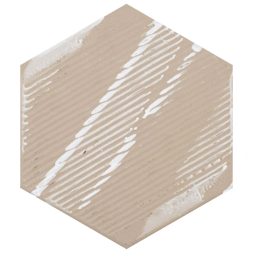 Merola Tile Classico Bardiglio Hexagon Flower 7 In. X 8 In. Porcelain Floor And Wall Tile (7.67 Sq. Ft. / Case) 10 Merola Tile Classico Bardiglio Hexagon Flower 7 In. X 8 In. Porcelain Floor And Wall Tile (7.67 Sq. Ft. / Case) - Image 10