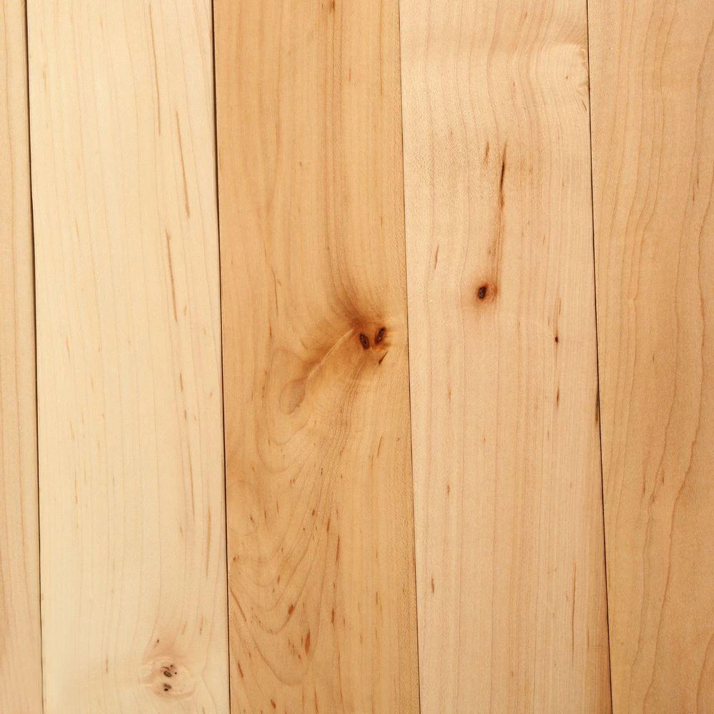 Bruce Natural Maple 3/4 In. Thick X 2-1/4 In. Wide X Varying Length Solid Hardwood Flooring (20 Sq. Ft. / Case) 1 Bruce Natural Maple 3/4 In. Thick X 2-1/4 In. Wide X Varying Length Solid Hardwood Flooring (20 Sq. Ft. / Case)