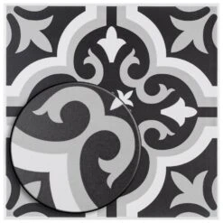 Merola Tile Braga Classic II Encaustic 7-3/4 In. X 7-3/4 In. Ceramic Floor And Wall Tile (10.94 Sq. Ft. / Case) -Flooring Store 59a733cb5e6a07e7d0a357e0a8b2e900 1800x1800