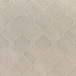 MSI Dove Gray Arabesque 10-1/2 In. X 15-1/2 In. X 8 Mm Glossy Ceramic Mesh-Mounted Mosaic Wall Tile (11.7 Sq. Ft. / Case) 21 MSI Dove Gray Arabesque 10-1/2 In. X 15-1/2 In. X 8 Mm Glossy Ceramic Mesh-Mounted Mosaic Wall Tile (11.7 Sq. Ft. / Case) -Flooring Store 5cd346e86bdd3d784730fcea27467149 1800x1800