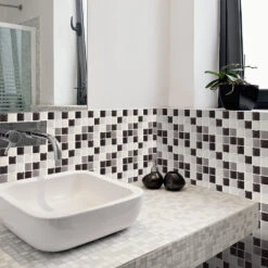 10/20 Pieces Backsplash Tile For Kitchen Mosaic Square Peel And Stick Tile, 3.94x3.94" 13 10/20 Pieces Backsplash Tile For Kitchen Mosaic Square Peel And Stick Tile, 3.94x3.94" -Flooring Store 64a4ed1b 4025 4337 9896 7e31efb7a55c.e5437f957c9df9c2c6f7cff02f606efd 1800x1800