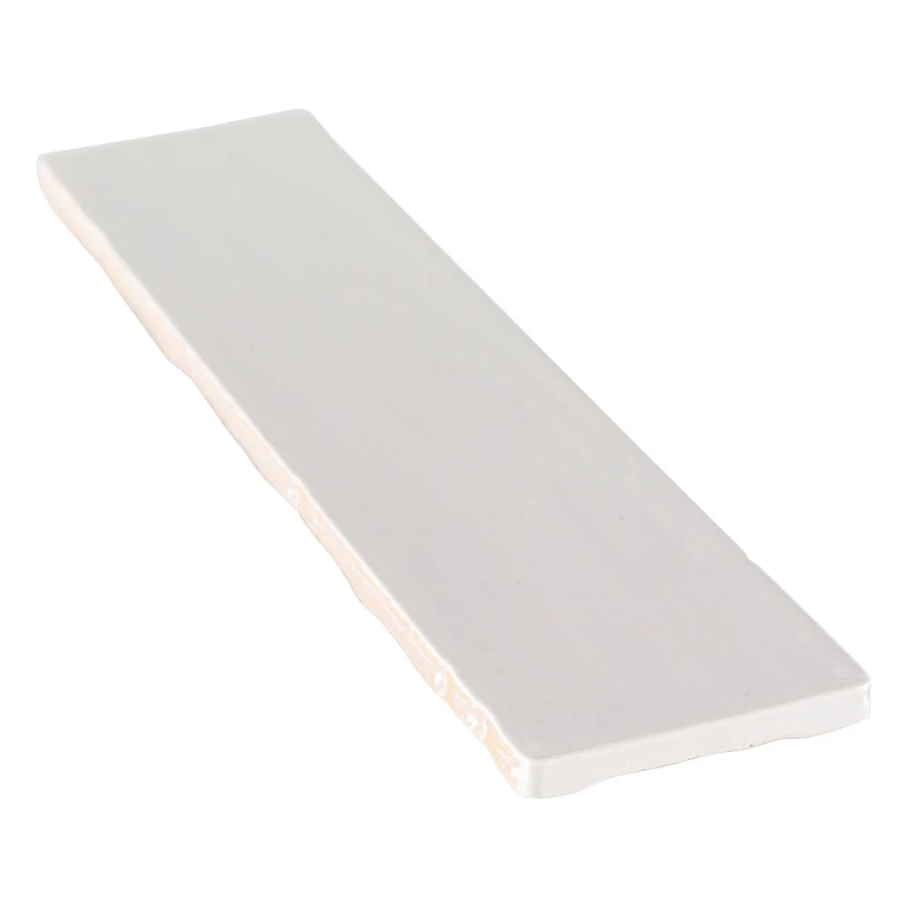 Jeffrey Court Cotton Blossom White 2.5 In. X 9.75 In. Glossy Textured Ceramic Wall Tile (5.38 Sq. Ft. / Case) 3 Jeffrey Court Cotton Blossom White 2.5 In. X 9.75 In. Glossy Textured Ceramic Wall Tile (5.38 Sq. Ft. / Case) - Image 3