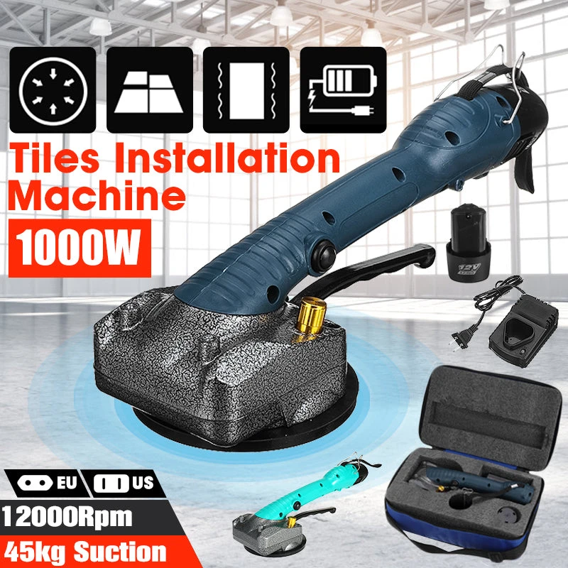 1000W 12000r/min Handheld Automatic Tile Vibrator Professional Tile Leveling Machine Auto Wall Floor Leveler Tool 1 1000W 12000r/min Handheld Automatic Tile Vibrator Professional Tile Leveling Machine Auto Wall Floor Leveler Tool
