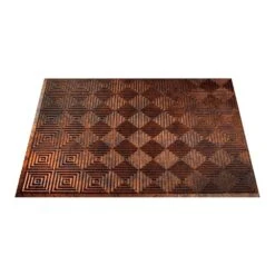 Fasade Easy Installation Miniquattro Moonstone Copper Backsplash Panel For Kitchen And Bathrooms (6" X 6" Sample) -Flooring Store 70d589c2 1a47 489c 8fee f22b404dd579 1.8c61702e6d57a34f95bb6a9cc2451315 1800x1800