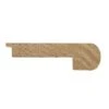 Flexco Solid Wood Stair Nose 2.25-in X 144-in Natural Unfinished Stair Nosing