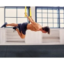 Norsk Shock Absorbent 25.2 In. X 25.2 In. X 0.70 In. Gym Tiles - Black/White Fleck (4-Pack) -Flooring Store 754f68557edf184b41eac3dda310784e 1800x1800