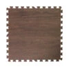 Get Rung Walnut Woodgrain Fitness Mat With Interlocking Foam Tiles For Gym Flooring. Excellent For Pilates, Yoga, Aerobic Cardio Work Outs And Kids Playrooms. Perfect Exercise Mat(WOOD, 48SQFT)