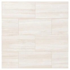 Daltile QuicTile 12 In. X 24 In. Cliff Stone Matte Color Body Porcelain Locking Floor Tile (9.6 Sq. Ft. / Case)