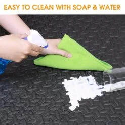 Yes4All Interlocking Exercise Foam Mats With Border, 12 Sq Ft, Black -Flooring Store 8936f802 dc19 4962 8a00 e975b8f8b107 1.1fa4e46a827e7c8755bc477577c81578 1800x1800