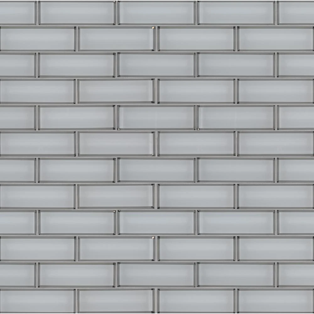 MSI Ice Bevel Subway 11.73 In. X 11.73 In. X 8 Mm Glass Blend Mesh-Mounted Mosaic Tile (9.6 Sq. Ft. /case) 10 MSI Ice Bevel Subway 11.73 In. X 11.73 In. X 8 Mm Glass Blend Mesh-Mounted Mosaic Tile (9.6 Sq. Ft. /case) - Image 10